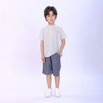 Badge Fashion Shorts For Boys Image