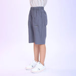 Badge Fashion Shorts For Boys Image