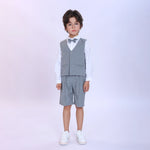 Striped Fashion Waistcoat For Boys Image