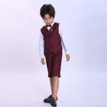 Plain Fashion Shorts For Boys Image