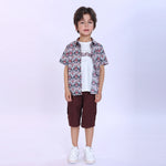 Plain Fashion Shorts For Boys Image