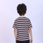 Striped Fashion T-Shirt For Boys Image