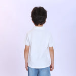 Printed Fashion Polo Shirt For Boys Image