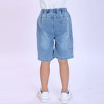 Washed Jeans Fashion Shorts For Boys Image