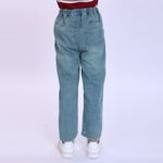 Washed Jeans Fashion Pants For Boys Image
