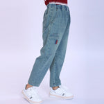 Washed Jeans Fashion Pants For Boys Image