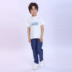 Printed Fashion Polo Shirt For Boys Image