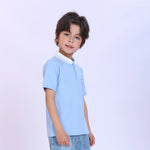 Badge Fashion Polo Shirt For Boys Image