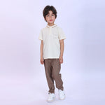 Printed Fashion Polo Shirt For Boys Image