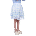 Floral Classic Skirt For Girls Image