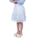 Floral Classic Skirt For Girls Image