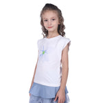 Floral Classic T.Shirt For Girls Image