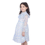 Floral Classic Dress For Girls Image