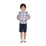 Checked Classic Blouse For Boys Image