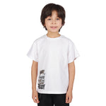 Printed Classic T.Shirt For Boys Off White Image