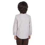 Striped Classic Shirt For Boys Image