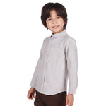 Striped Classic Shirt For Boys Image