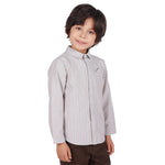 Striped Classic Shirt For Boys Image
