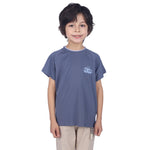 Printed Classic T.Shirt For Boys Dark Blue Image
