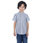 Striped Classic Blouse For Boys Image