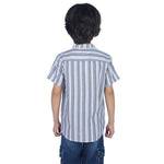 Striped Classic Blouse For Boys Image