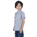 Striped Classic Blouse For Boys Image