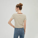 Striped T.Shirt for Women Image