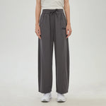 Dark Grey Embroidery Pants for Women Image