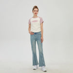 Washed Jeans Pants for Women Image