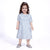 Light Blue Floral Dress for Baby girl Image