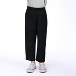 Plain Pants for Boys Black Image