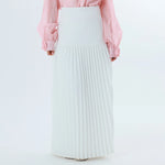Plain Fashion Skirt For Women Off White Image