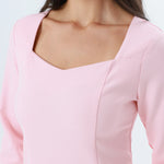 Plain Fashion Dress For Women Image