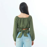 Plain Fashion Blouse For Women Image