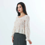 Floral Fashion Blouse For Women Image