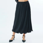 Plain Fashion Skirt For Women Black Image