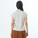 Plain Fashion Blouse For Women Image