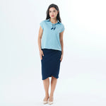 Plain Fashion Blouse For Women Image