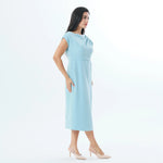 Plain Fashion Dress For Women Image