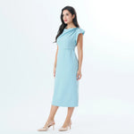 Plain Fashion Dress For Women Image
