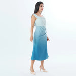 Dip-Dye Fashion Dress For Women Image