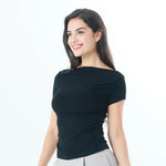 Plain Fashion T-Shirt For Women Image