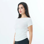Plain Fashion T-Shirt For Women Image