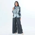 Tie-Dye Fashion Blouse For Women Image