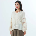 Laced Fashion Blouse For Women Image