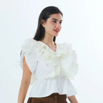 Plain Fashion Shirt For Women Image