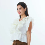 Plain Fashion Shirt For Women Image