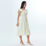 Floral Fashion Dress For Women Image