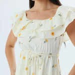 Floral Fashion Dress For Women Image