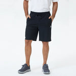 Black Printed Shorts for Men Image